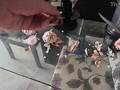 Latina Woman Shows Off in Video