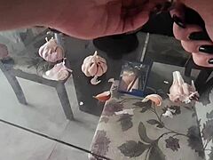 Latina Woman Shows Off in Video