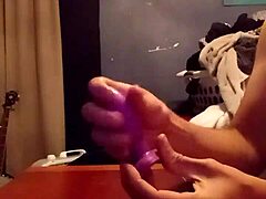 Intense feelings from buttplug stretching deep inside