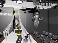 Surrealist fashion in fallout 4 anime style