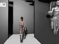 Surrealist fashion in fallout 4 anime style