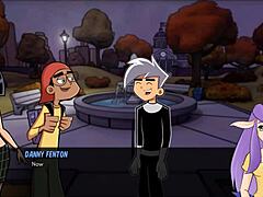 Why is goth amity giving danny phantom a blowjob in this redux?