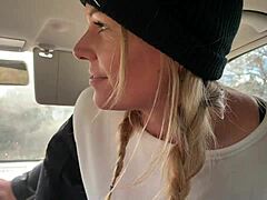 i'm getting a blowjob from blonde claudia mac, it feels amazing