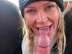 i'm getting a blowjob from blonde claudia mac, it feels amazing