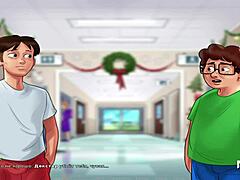 Summertime Saga: Girlfriend's Tattoo Blowjob With Friend