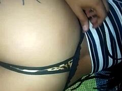 She came to study in underwear, tempting me with her body.