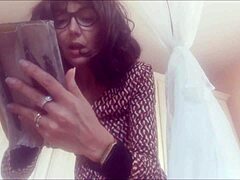 Enjoying a naughty MILF's anal pleasure