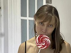 Lolly's dirty talk is the best while she suck.