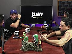 Me and tigresavip chat with pornstars myllena rios and leo ogro 'bout sex stuff.