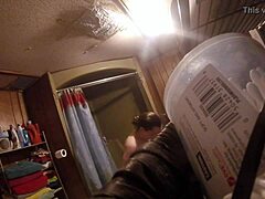 shower time with ronda, enjoying the water