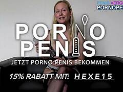 Screaming Blonde Bent Over for Wild Doggystyle Action