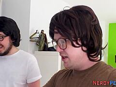 uhh, yorkshire lad got sucked by goth chick, damn