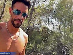 I ditched my clothes, walked naked, and masturbated wildly on the open road.