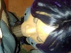 Tranny Named Red Sucking My Dick