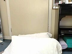 Slut with Hairy Pussy Masturbates Wildly on Homemade Video