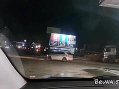 The eater fucks the latina brunette until she begs for mercy