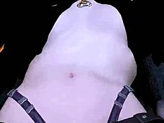 vam3d hmv features a milf riding a monster cock in anime style