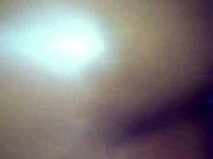 Ebony Babe Takes Monster Cock Anal