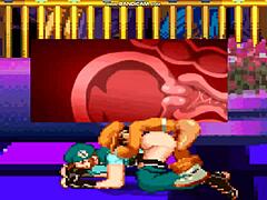 Bao battles Jill in an epic anime showdown. ⚔️