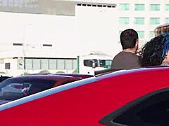 Tattooed Darleen Davne At Car Wash Event