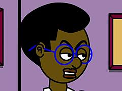 Watch these nerdy comic girls get into some funny, naughty cartoon action