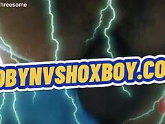 guys loving that bareback action in the bedroom