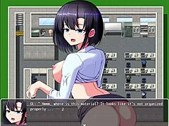 Secretary Fucked in Office Corner by NPC Girls