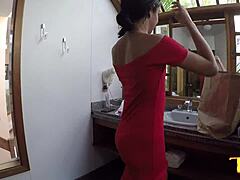 Latina teen Alice Lemes prepares for hardcore scene with Ed Junior