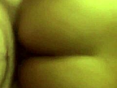 Ebony Girl Bent Over in Doggystyle POV Ass Fucking