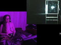 playing naked evil within 2, part 2, with my tattooed bbw body