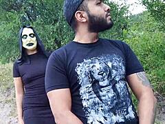 valak spooks me at the haunted hill, creepy vibes all around! 👻