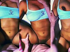 Oh, what a surprise! Sexy stepmother in lingerie shocks stepson!