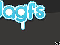 i'm roxxy taggart, hot brunette, satisfying my man with blowjob and doggystyle in heels