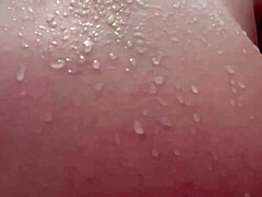 vera flashy jade vera masturbates in the shower, horny wife getting herself off solo.