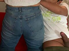 Patient swallows cum after doggystyle banging