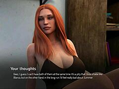 Bound 23 - Thicc Redhead Bombshell Bound On Bed