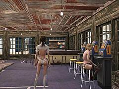 Fallout 4 Fashion Show Featuring Beautiful Brunette