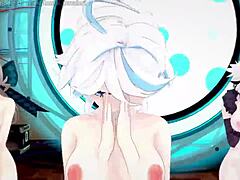 Genshin Impact Hentai With Lynette Furina Arlecchino