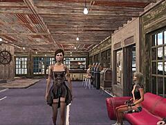 Fallout 4 Fashion Show Featuring Beautiful Brunette