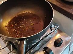 Homemade shrimp and cheese sauce recipe with Kellenzinha