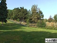 Milf Has A Hot Threesome!