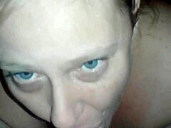 Curvy Blonde Blowjob With Daddy Roleplay