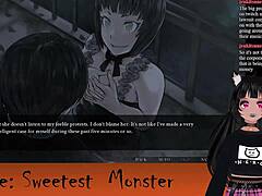 yo, check lewdneko playing sweetest monster part 4!