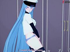 Esdeath In Point Of View Scene From Akame Ga Kill Free