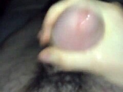 Shawn c says, 'i'm pissing and cumming after jerking off'