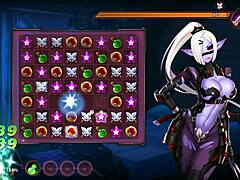 Blonde bound in mirror licks big ass during hardcore bondage