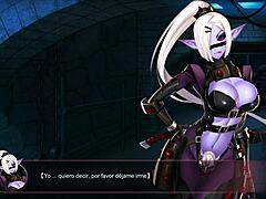 Blonde bound in mirror licks big ass during hardcore bondage