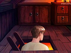 blonde dildos her shaved pussy