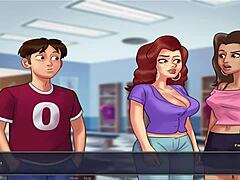 サマータイムサーガ無修正パート7で激しい巨乳アクション大きいおっぱい