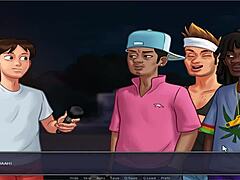 サマータイムサーガ無修正パート7で激しい巨乳アクション大きいおっぱい